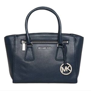 Michael Kors Charlotte Medium Saffiano Leather 2-in-1 Satchel Bag